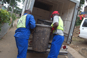 Loading Sewage onto Lorry