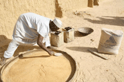 Constructing a latrine in Nigeria: WaterAid/ Suzanne Porter