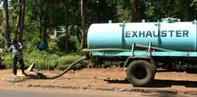 Photo of Emptier truck